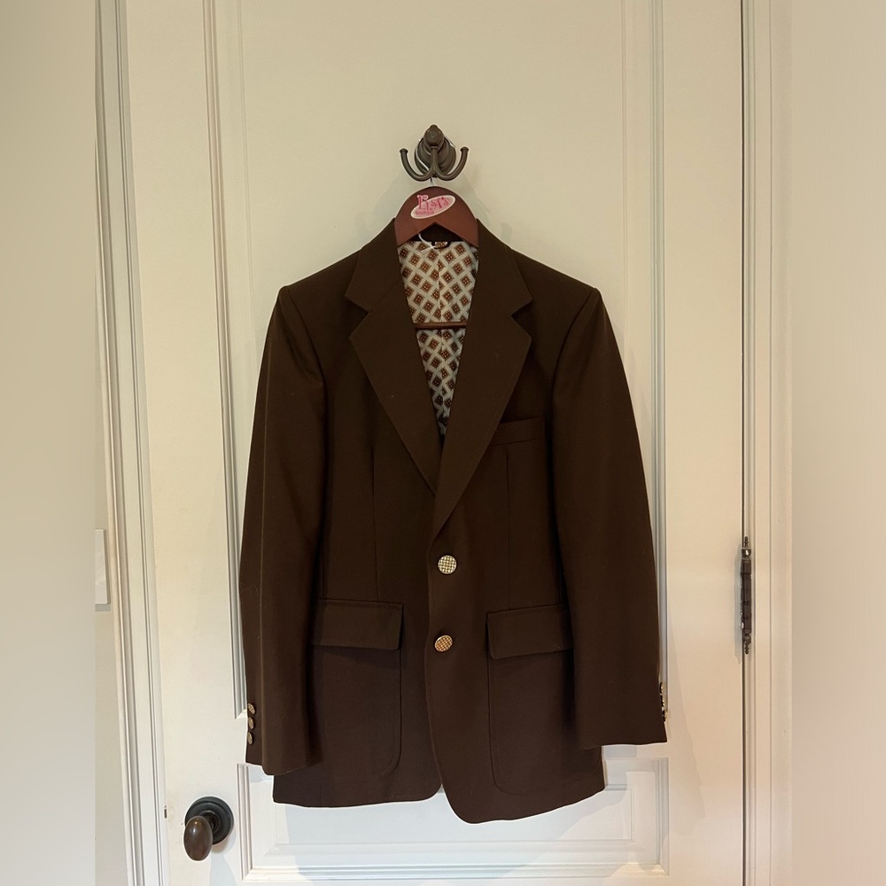 Vintage brown blazer